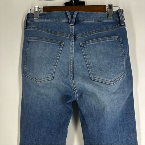 VERONICA BEARD Carolyn Tuxedo Stripe Baby Boot Crop Jeans Sz 28/6 - Picture 7 of 11